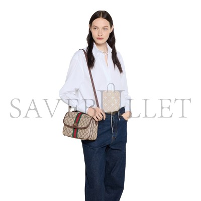 GUCCI OPHIDIA MEDIUM TOP HANDLE BAG ‎836842 (24*17.5*11.5cm)